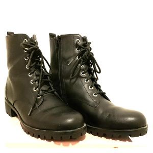 Black Combat Boots